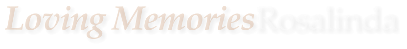 Loving MemoriesRosalinda